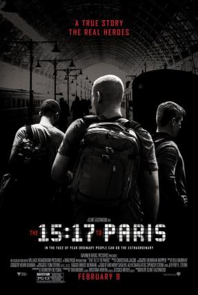 Cartell de 15:17 TREN A PARÍS