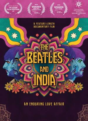 Cartell de LOS BEATLES Y LA INDIA