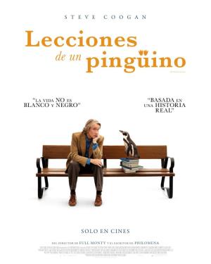 Cartell de LO QUE APRENDÍ DE MI PINGÜINO
