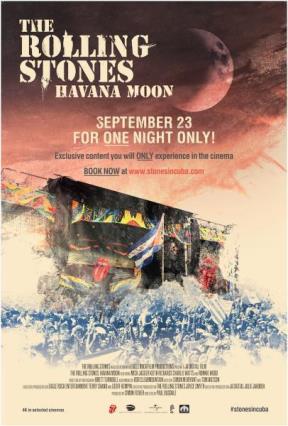 Cartell de THE ROLLING STONES HAVANA MOON