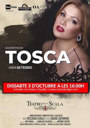 Cartell de TOSCA EN DIRECTO