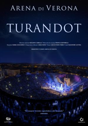 Cartell de TURANDOT (ARENA DI VERONA)