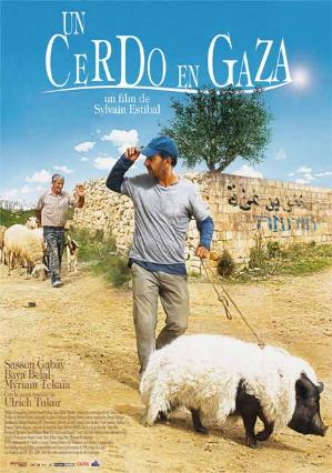 Cartell de UN CERDO EN GAZA