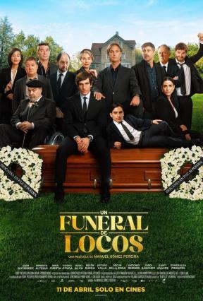 Cartell de UN FUNERAL DE LOCOS