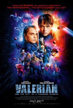 Cartell de VALERIAN Y LA CIUDAD DE LOS MIL PLANETAS