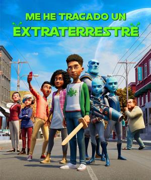 Cartell de ME HE TRAGADO UN EXTRATERRESTRE