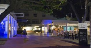 Jardins del restaurant La Fitorra