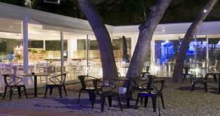 Jardins del restaurant La Fitorra