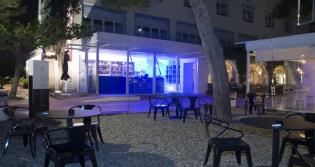 Jardins del restaurant La Fitorra