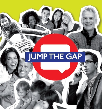 Imatge de JUMP THE GAP IDIOMES