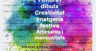 Tallers dibuix, pintura, arts decoratives i manualitats