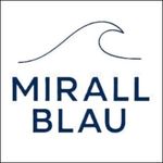 Logotip de MIRALL BLAU