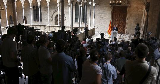 El president de la Generalitat ha anunciat canvis en el 9N: farà 
